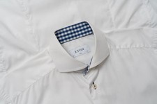Men Eton Shirt White 38 / M / 46