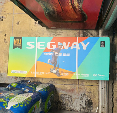Segway Ninebot C2 SE Kids Folding Kick Electric Scooter 230W Multicolor