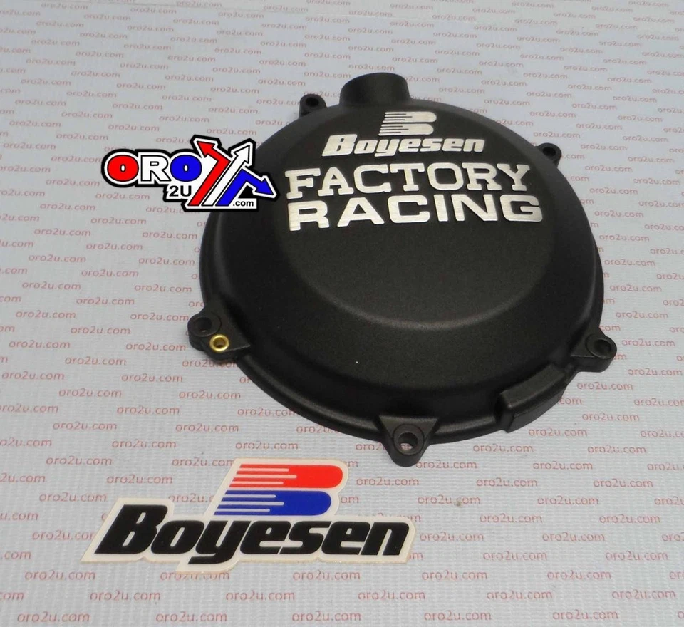 CUBIERTA EMBRAGUE 16-21 KTM 450 SXF, BOYESEN CC-45AB NEGRO STOCK REINO UNIDO Foto 2 de 2