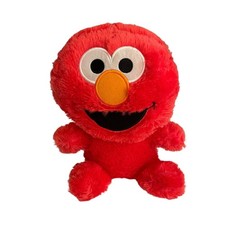 Sesame Street Elmo Plush Stuffed Toy Red Big Head Toy Factory 9"
