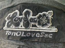 Lovesac TONOLOVESAC Black Denim Gamersac