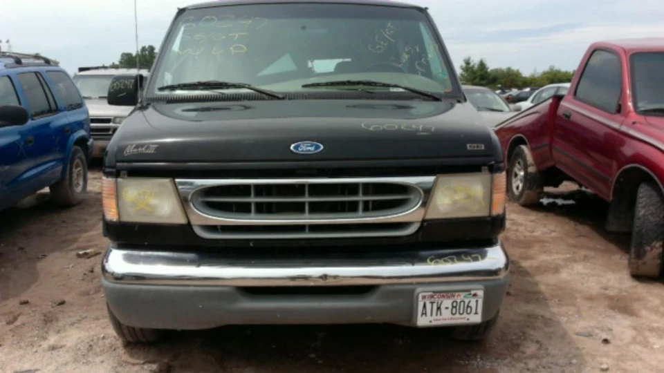 (LOCAL PICKUP ONLY) Driver Quarter Glass Front Tinted Fits 92-14 FORD E150 VAN 4 Foto 2 de 4
