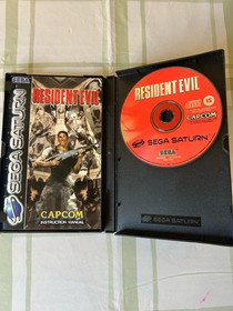Resident Evil - SEGA Saturn -  PAL UK - Complete Boxed Game w/ Manual