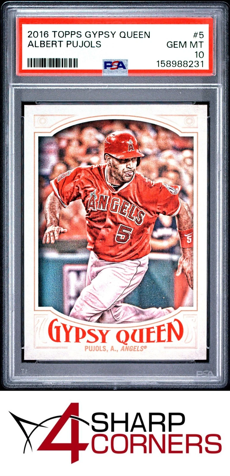 2016 Albert Pujols [Framed Purple] #5