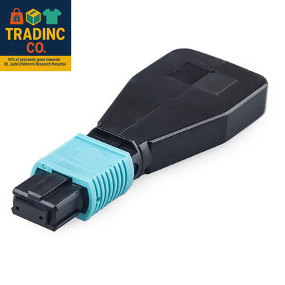 MPO Fiber Optic Loopback Adapter, 12-Core MPO Connector Multimode OM3 50/125Um T