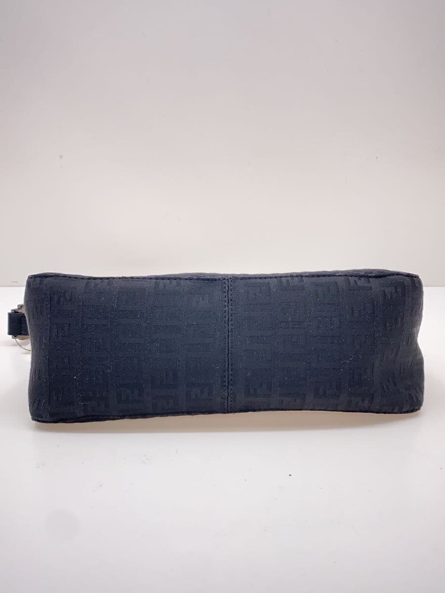 FENDI Shoulder Bag Zucchino Canvas BLK Total Pattern 8BR444 Used thumbnail 4