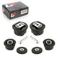 4X AchsköRper Gummimetalllager Hinterachse FüR MERCEDES-BENZ S124 W124 A124 C124