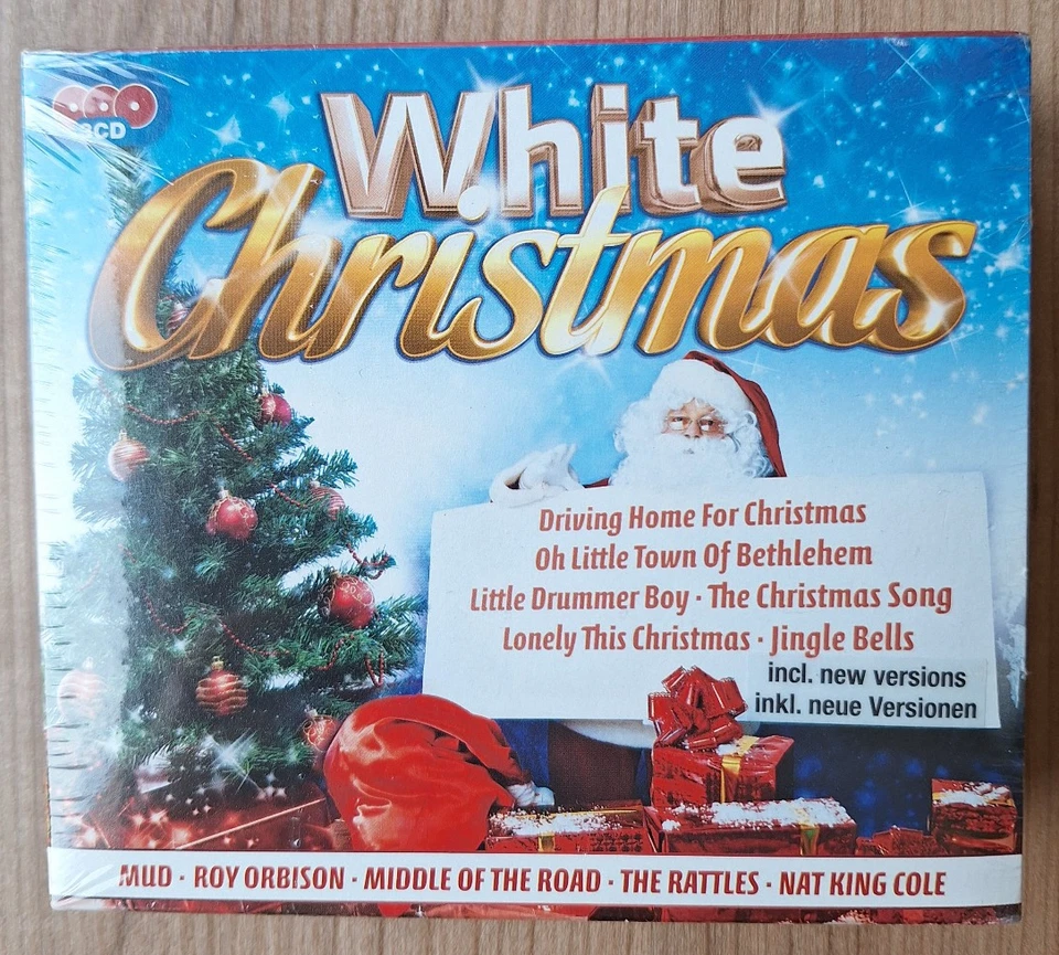 CD "White Christmas" 3 CDs mit verschiedenen Interpreten, neu