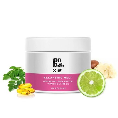 No BS No Bad Stuff Skincare Cleansing Melt Moringa Oil Shea Butter Lime Facial