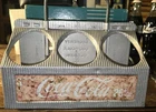 VINTAGE ALUMINUM COCA COLA CARRIER 6 BOTTLES