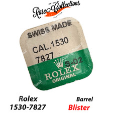 Nuovo NEW Blister Rolex 1530 7827 Blister Bariletto Con Molla Barrel With Mainsp
