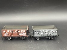Bachmann Plank Wagons : H. Fulcher and Mellonie & Goulder Ltd Ipswich