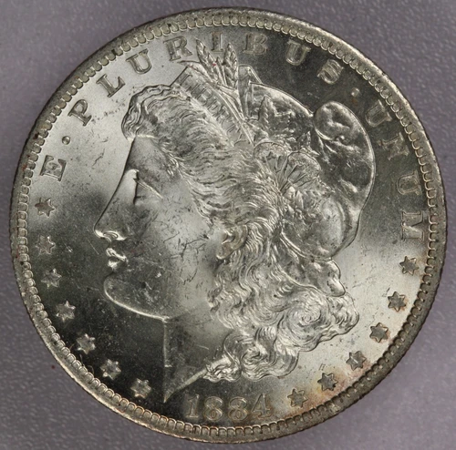 1884-O $1 Morgan Silver Dollar-BU