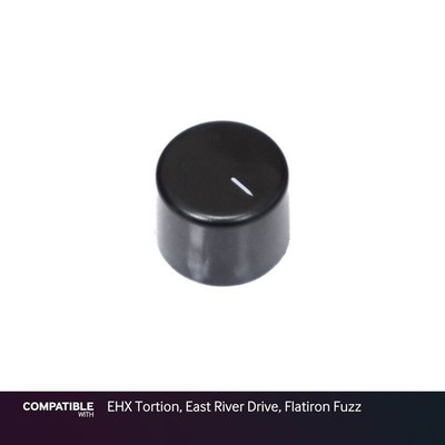 Electro-Harmonix Black Knob for EHX Tortion, East River Drive, Flatiron Fuzz