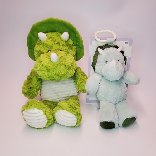 Kelly Toys Baby Funken Kreativ 2er Set Baby Dinosaurier Spielzeug Weich Knistern Rassel - Bild 2 von 9