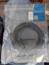 3.5 mm Stereo to XLR Male to Male Cable - 6 Feet