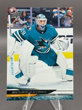 MACKENZIE BLACKWOOD #146 2024-25 Upper Deck Series 1 SHARKS-AVALANCHE
