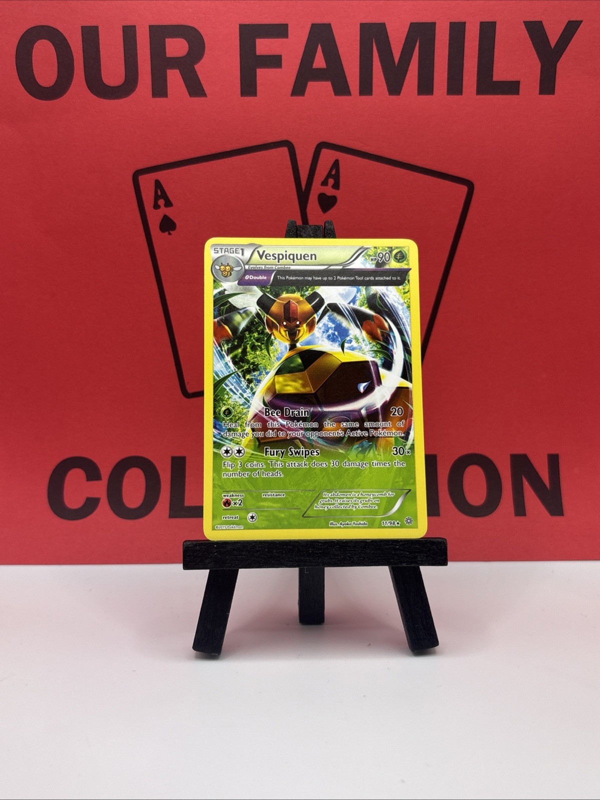 Vespiquen 11/98 XY Ancient Origins Regular Pokemon Card LP