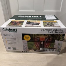 Cuisinart COH-500P Portable Tabletop Patio Heater Propane 11,000 BTU Anti-Tilt