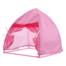  Mini Dollhouse Camping Tent Accessory, Small Tent Model for Dolls Pretend Play,