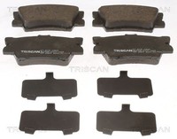 Triscan Bremsbelagsatz, Scheibenbremse 8110 13069 FüR Lexus Toyota