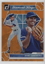 2023 Panini Donruss Diamond Kings Holo Orange Ryne Sandberg #23 HOF 18az