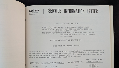 Collins 32S-1 RF Linear Amplifier Istruction Book ORIGINAL MANUAL 1961 - Zdjęcie 15 z 20