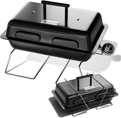 GasOne GPT-25 Propane Burner Gas Grill with Foldable Legs   Portable Grill Pro