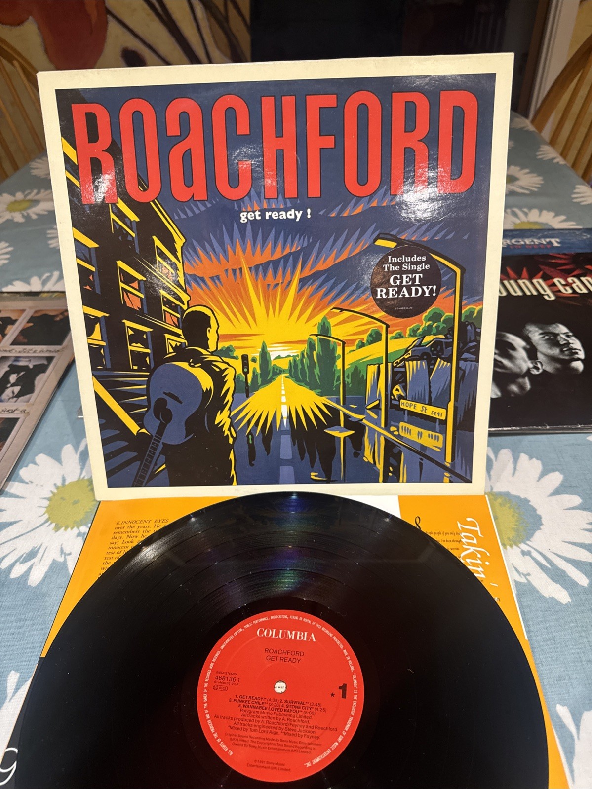 Roachford - Get Ready! - Columbia 4681361 - 1991
