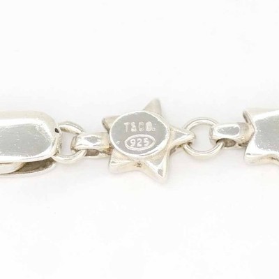 Tiffany & Co. Puff Star Link Chain Necklace 16