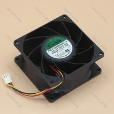 One New SUNON PMD1208PMB1-A server cooling fan 3Pin DC 12V 9.1W 8038 80x80x38mm