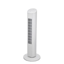 Mainstays 28-inch Tower Fan With 3-speed 3 Comfort Mode Oscillation Blackwhite