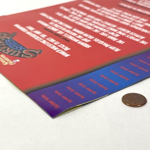 1995 WWF SURVIVOR SERIES Wrestling Arena Souvenir Program Diesel Bret Hart PPV - Picture 12 of 13