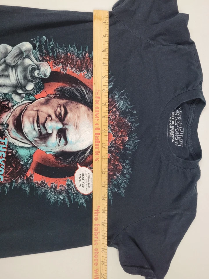 Fright Rags Creepshow "They're Creeping Up On You" Tshirt S Film Retro Horror - Image 4 of 4