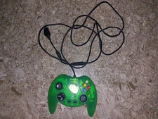 InterAct PowerPad Colors Green Controller For Original XBOX Tested Working