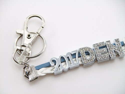 AMOR PERSONALIZADO∞ LLAVERO 2 tonos y teléfono celular 3,5 mm ENCHUFE ANTIPOLVO estrás - Imagen 2 de 6