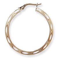 9ct Gold Hoop Earrings 9ct Gold Hoop Earrings