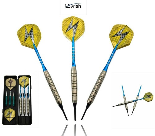Soft Tip Dart Set 18 Grams Classic Darts Steel Barrels Aluminium Shafts W/Case - 第 1/11 張圖片