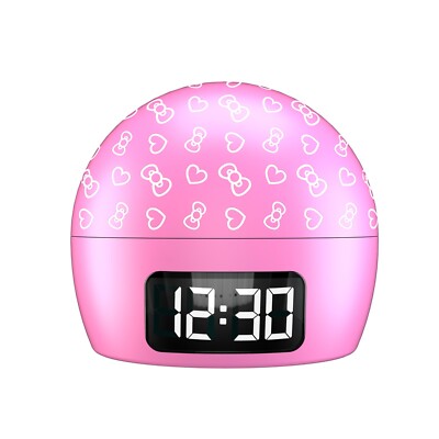 Hello Kitty Ambient Projection Light Alarm Clock