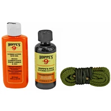 Hoppe's, 1-2-3 Done! Cleaning Kit 9MM Pistol - Bore Snake, Solvent, and Oil