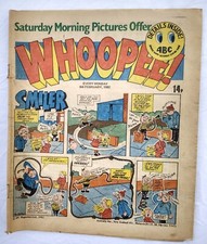 Whoopee! 1982 Vintage U.K. Comic Magazine February 6 Humor Strips Smiler