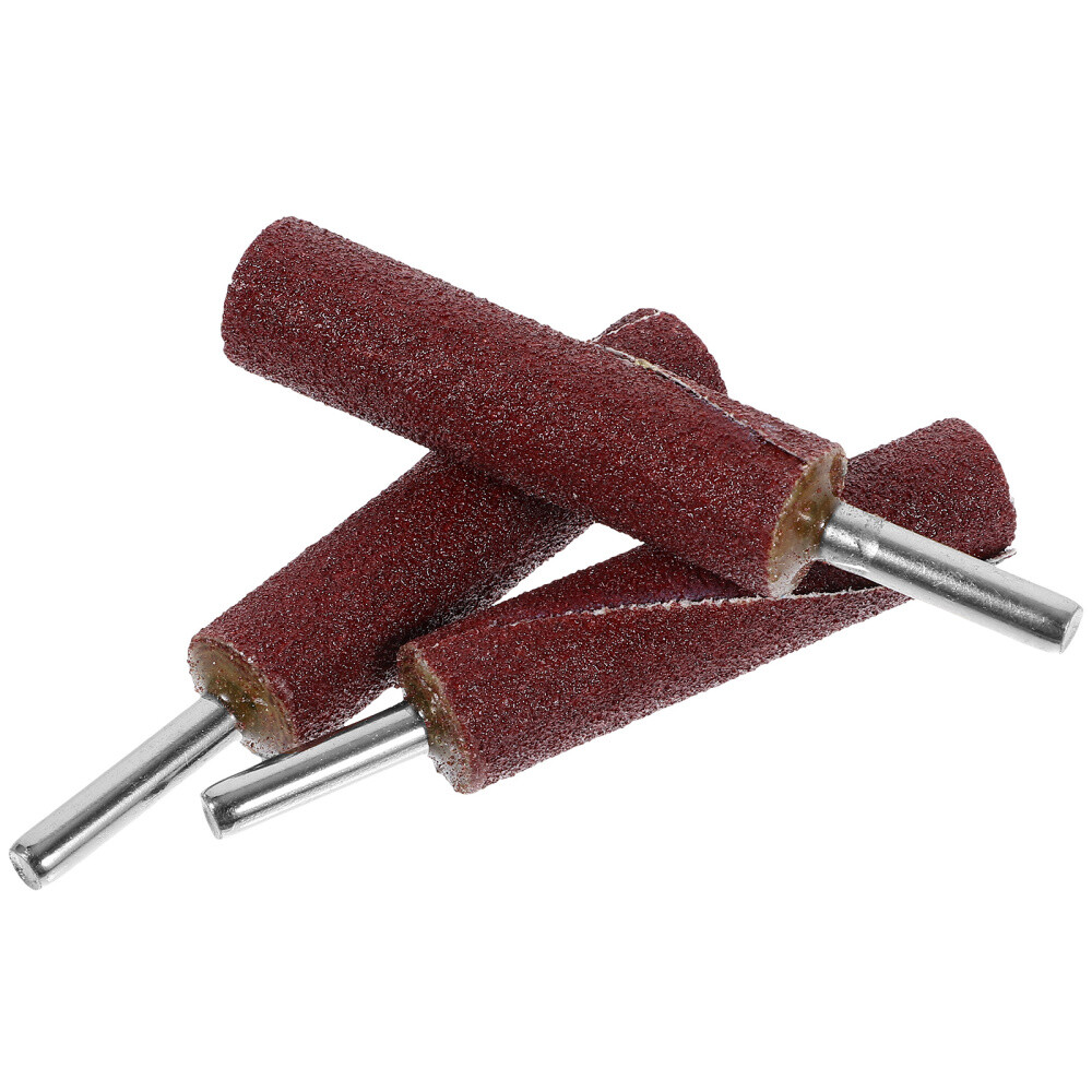 3pcs Sandpaper Bar Sticks Sanding Drums Sleeves Sandpaper Grinding
