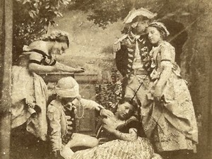 フランスアンティーク 肖像写真 アルレット・ドルジェール ルート
