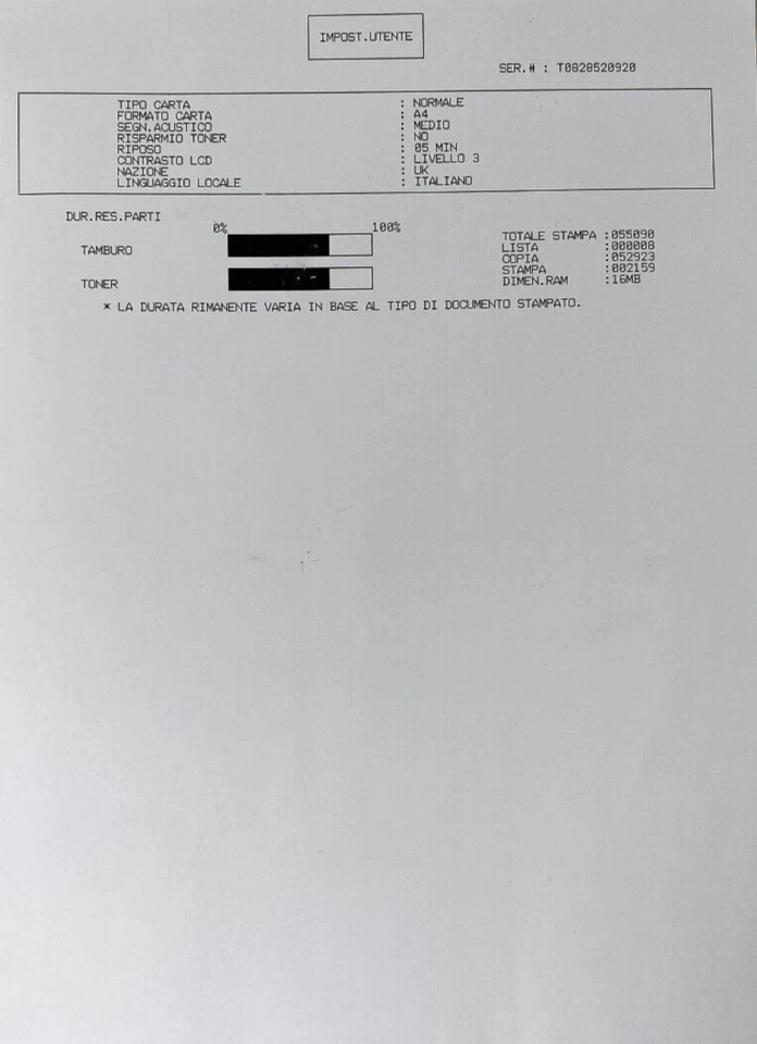 Ricoh Aficio Sp 1200S Multifunction Laser Printer / 55,090 Pages - Image 4 of 4