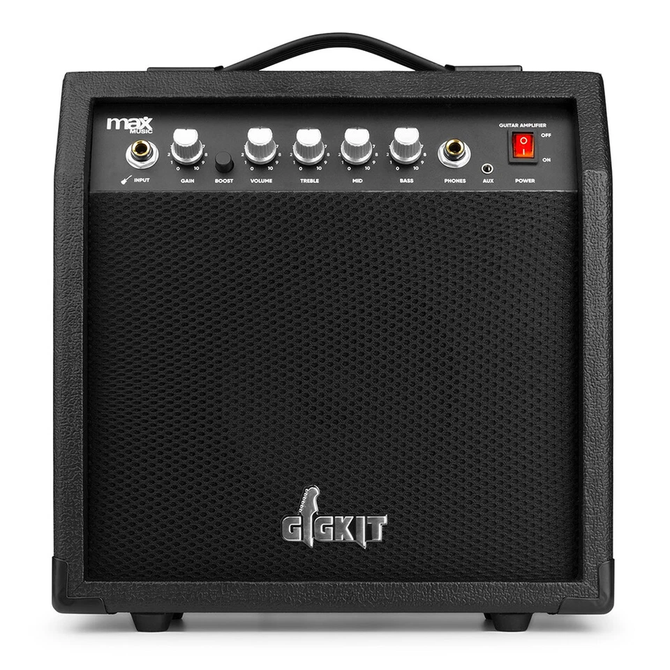 Max Gigkit 40W Practice Guitar Amp - Ideal Beginner Amp with Aux Input - Image 2 of 4