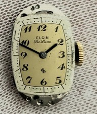 Movimiento reloj mujer Elgin De Luxe 17 joyas Cal 533 para piezas