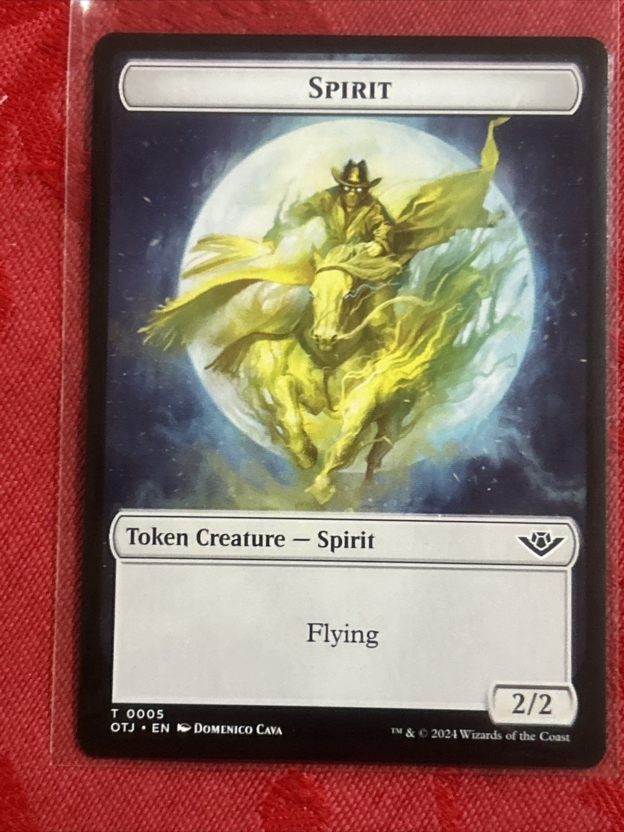 MTG - Spirit Token - Outlaws Of Thunder Junction OTJ #0005 | eBay