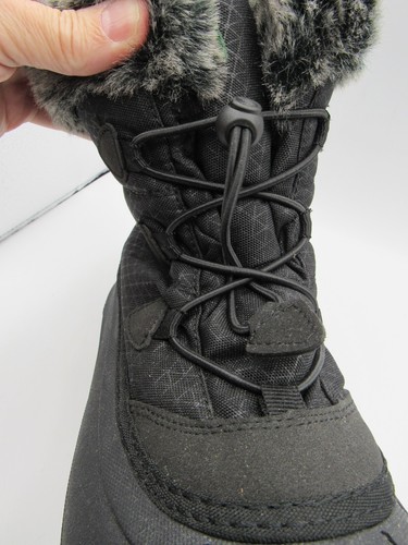 Kamik Womens Momentum 8" Tall Black Snow Winter Boots Insulated Waterproof Size - Picture 11 of 11