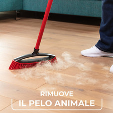 Scopa in Gomma Vileda Pet Pro Attira E Raccoglie Peli di Animali Domestici 