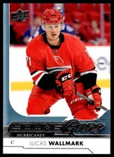 2017-18 Upper Deck Young Guns Lucas Wallmark Rookie Carolina Hurricanes #207 R75